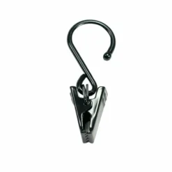 LUANCE Lot de 8 pinces Noir Hot