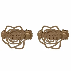 LUANCE Lot de 2 pinces rideaux Lina Cuivre Hot