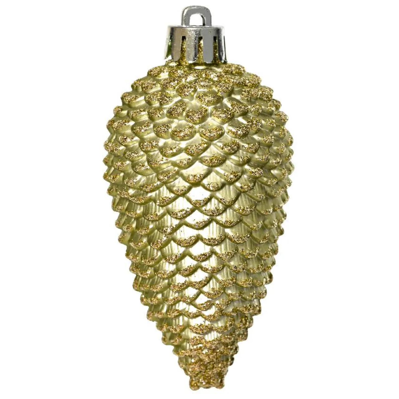 KAEMINGK Lot de 6 pommes de pin à suspendre (H8 cm) Alpine Thé Vert Clearance