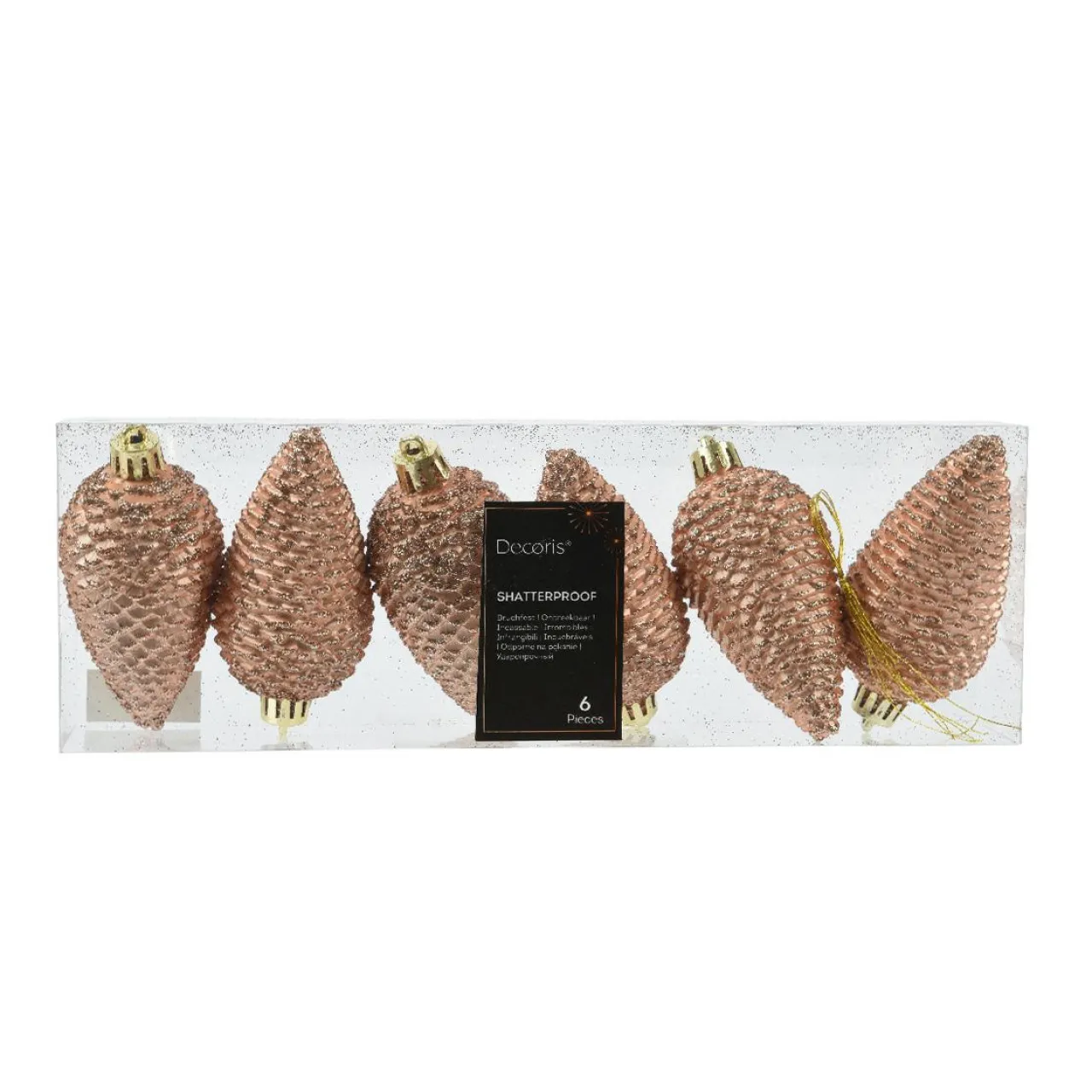 KAEMINGK Lot de 6 pommes de pin à suspendre (H8 cm) Alpine Pêche Online