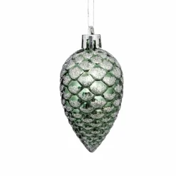 Feeric Lights & Christmas Lot de 4 pommes de pin à suspendre (H7 cm) Cônes Vert Online