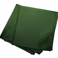 DOUCEUR D'INTERIEUR Lot de 3 serviettes (40 x 40 cm) Essentiel Vert kaki Discount