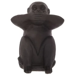 ATMOSPHERA Lot de 3 singes déco (H24 cm) Sagesse Noir Online