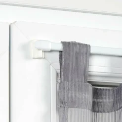 LUANCE Lot de 4 supports adhésifs Blanc
