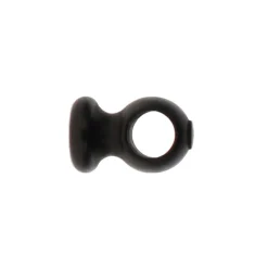LUANCE Lot de 2 supports plafond tringle bois (L5 cm/ D28 mm) Nils mat Noir Sale