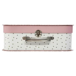 Atmosphera createur d'interieur for kids Lot de 3 valises gigognes enfant Douceur Rose New