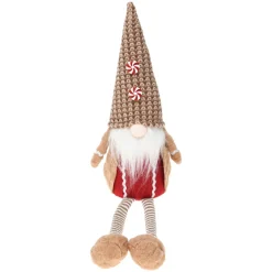 KOOPMAN Lutin de Noël assis (H57 cm) Mister Caramélio Beige Online