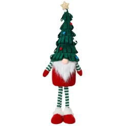 KAEMINGK Lutin de Noël debout (H65 cm) Chapeau sapin Vert Clearance