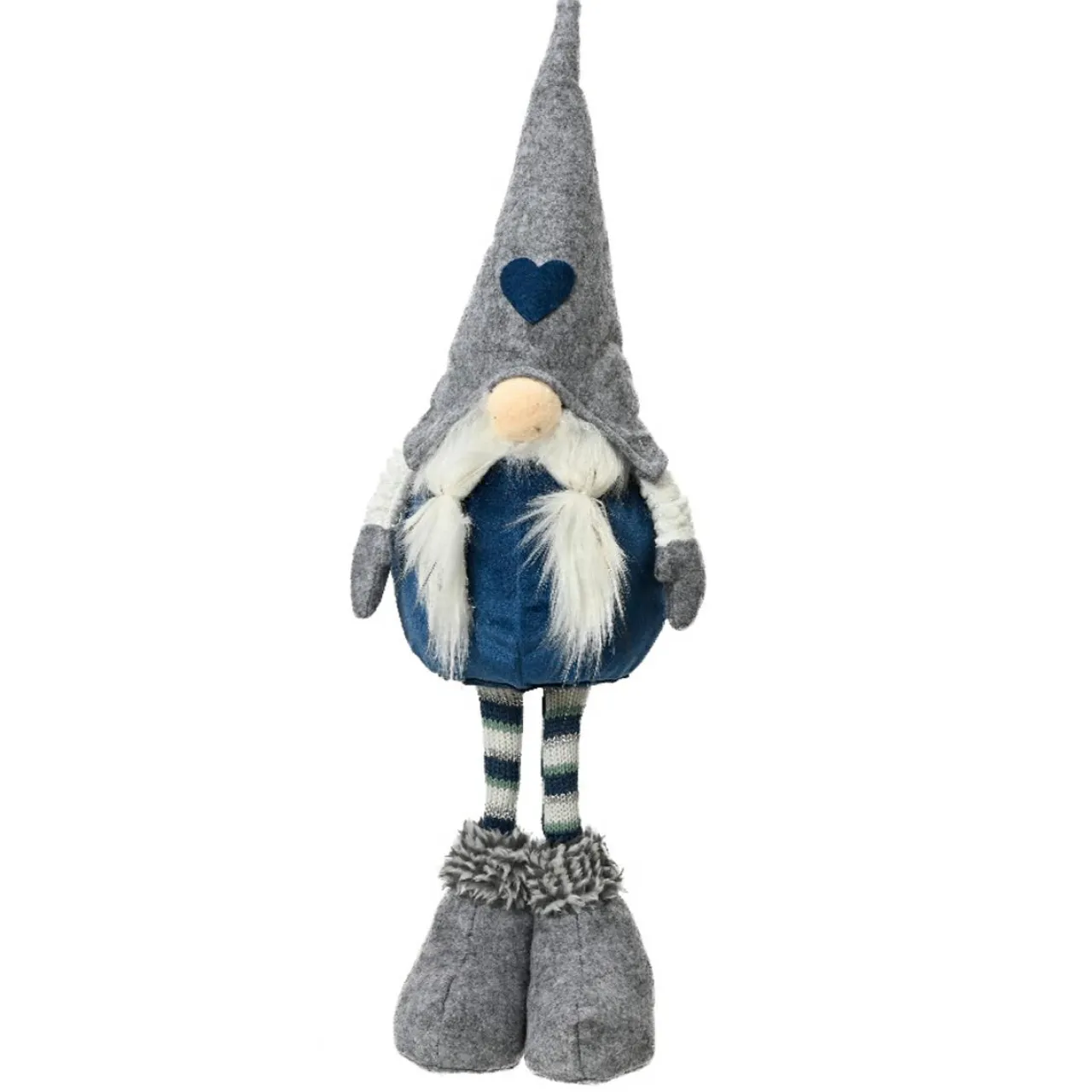 KAEMINGK Lutin de Noël (H50 cm) Huguette chapeau pointu Gris Online