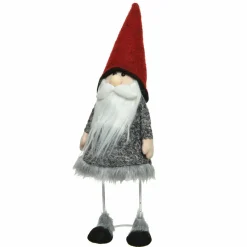 KAEMINGK Lutin de Noël (H61 cm) Lucius très sérieux Gris Best