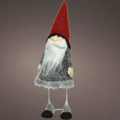 KAEMINGK Lutin de Noël (H61 cm) Lucius très sérieux Gris Best
