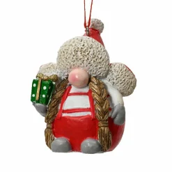 KAEMINGK Lutin de Noël à suspendre (H8 cm) Meliss Rouge Online