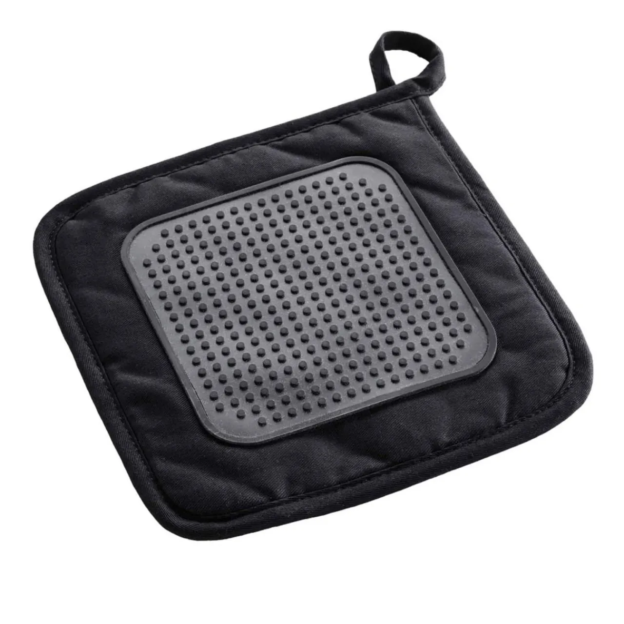 douceur d'intu017drieur Manique en coton (19 x 19 cm) Solaris e Noir Best