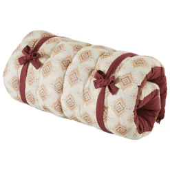 Atmosphera, cru017dateur d'intu017drieur Matelas de sol coton (60 x 120 cm) Ikat Beige Hot