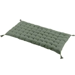 EMINZA Matelas de sol coton (120 x 60 cm) Pixel Vert kaki