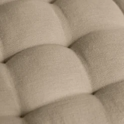 EMINZA Matelas de sol gaze de coton (60 x 120 cm) Gaïa Ficelle Sale