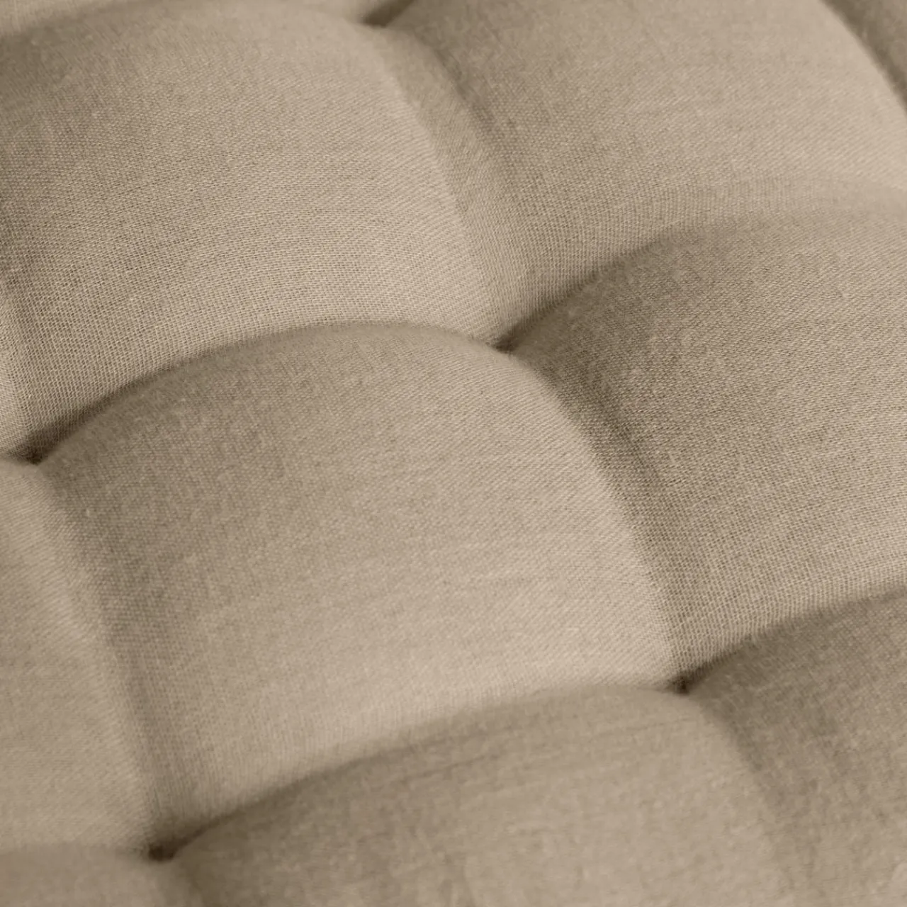 EMINZA Matelas de sol gaze de coton (60 x 120 cm) Gaïa Ficelle Sale
