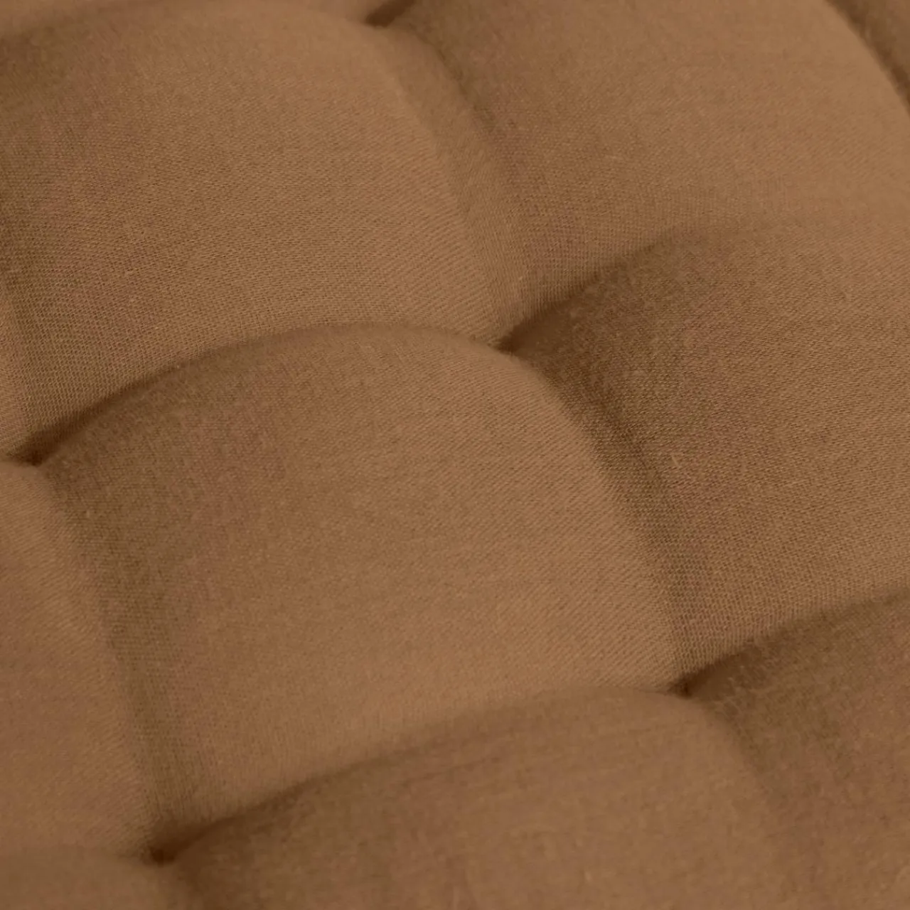 EMINZA Matelas de sol gaze de coton (60 x 120 cm) Gaïa Camel Clearance