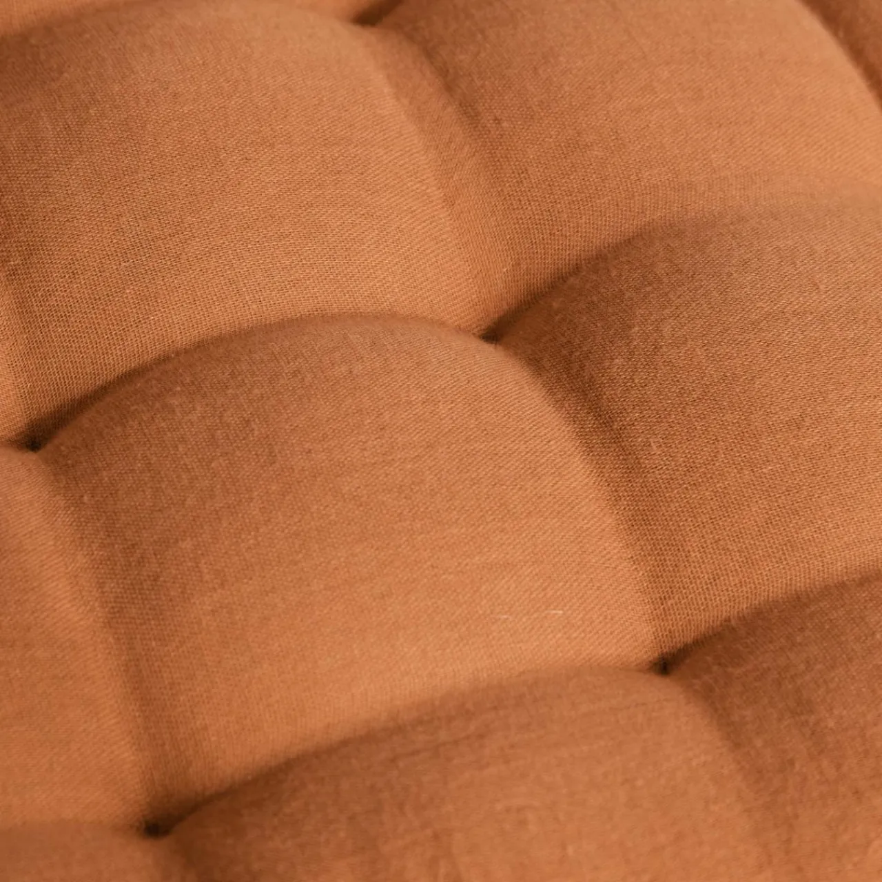 EMINZA Matelas de sol gaze de coton (60 x 120 cm) Gaïa Abricot Outlet