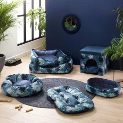 LOVE STORY Matelas flocon pour chat et chien Eden L69 cm Bleu Outlet