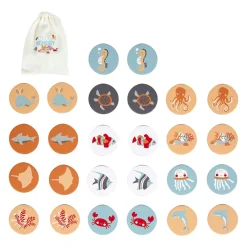 OSTARIA Memory enfant carton Animaux Multicolore Sale