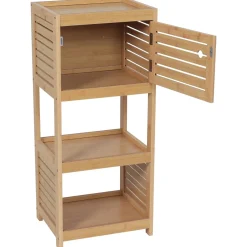 TENDANCE Meuble bas de salle de bain (36 x H83 cm) Trinidad Naturel Outlet