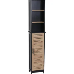 TENDANCE Meuble colonne salle de bain (35 x H173 cm) Bergen Noir Online