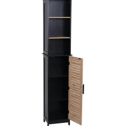 TENDANCE Meuble colonne salle de bain (35 x H173 cm) Bergen Noir Online