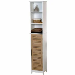 TENDANCE Meuble colonne salle de bain (35 x H173 cm) Stockholm Bois Best