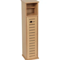 TENDANCE Meuble dérouleur papier toilette avec réserve (H75 cm) Trinidad Naturel Clearance