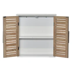 TENDANCE Meuble haut de salle de bain (52 x H55 cm) Stockholm Bois Outlet