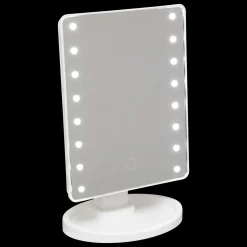 5 Five Simply Smart Miroir de salle de bain sur pied lumineux LED (H26 cm) Star Blanc Outlet