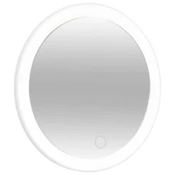 5 Five Simply Smart Miroir grossissant à poser LED (D18,3 cm) Nota Blanc Best