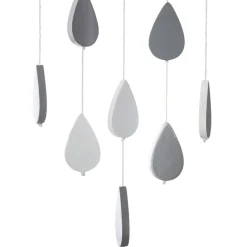 Atmosphera createur d'interieur for kids Mobile bébé bois et coton (H57.5 cm) Nuage Gris Hot