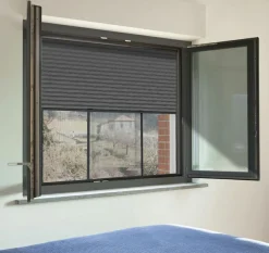 LUANCE Moustiquaire fenêtre à cadre extensible (50/90 x 40 cm) Moustyk Gris New
