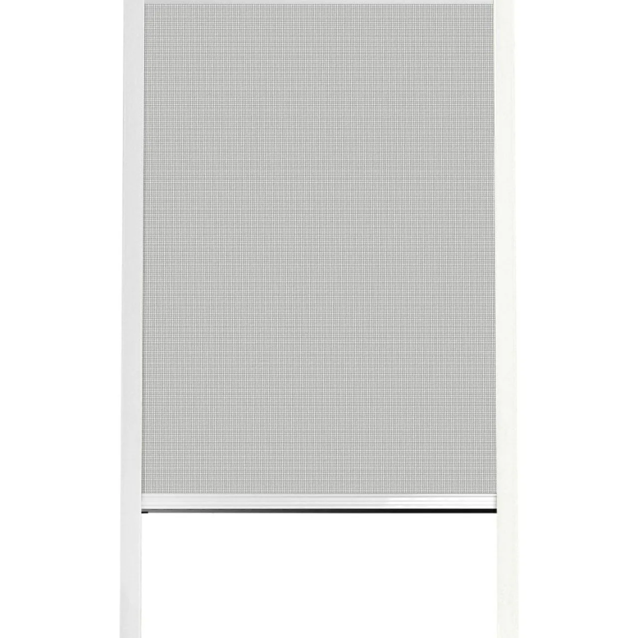 LUANCE Moustiquaire fenêtre enroulable à châssis recoupable (130 x 160 cm) Moustyk Blanc New