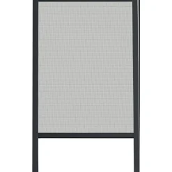 LUANCE Moustiquaire fenêtre enroulable à châssis recoupable (130 x 160 cm) Moustyk Gris Outlet