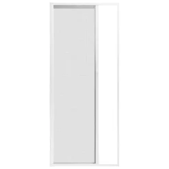 LUANCE Moustiquaire porte fenêtre enroulable latérale (140 x 230 cm) Moustyk Blanc Outlet