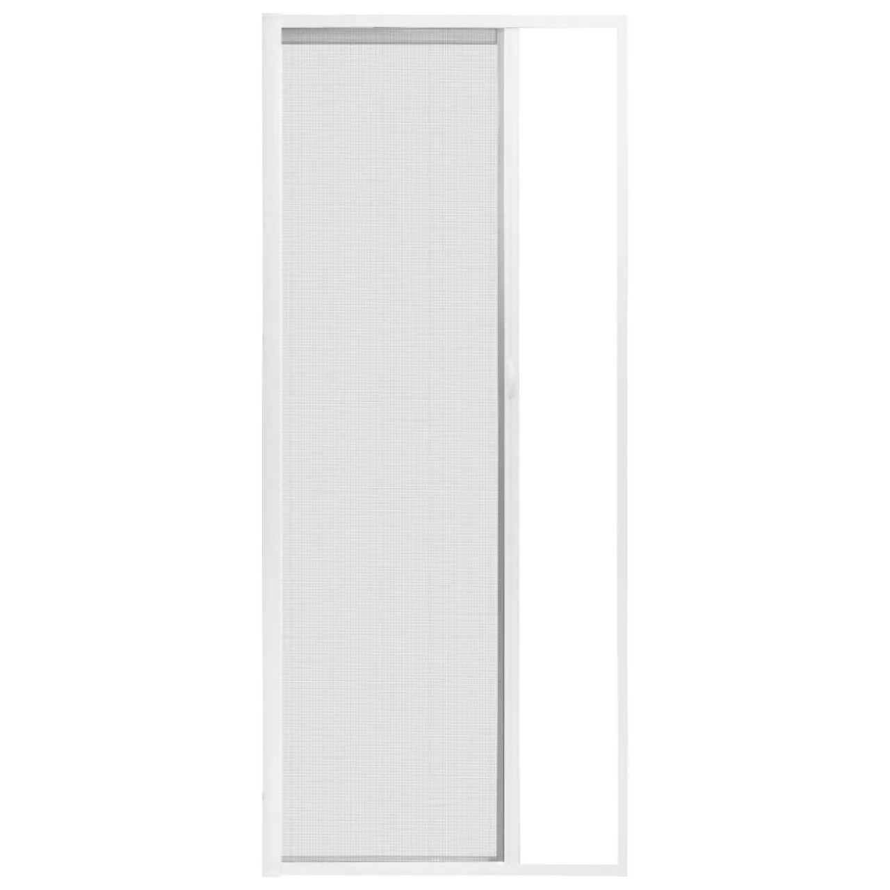 LUANCE Moustiquaire porte fenêtre enroulable latérale (140 x 230 cm) Moustyk Blanc Outlet