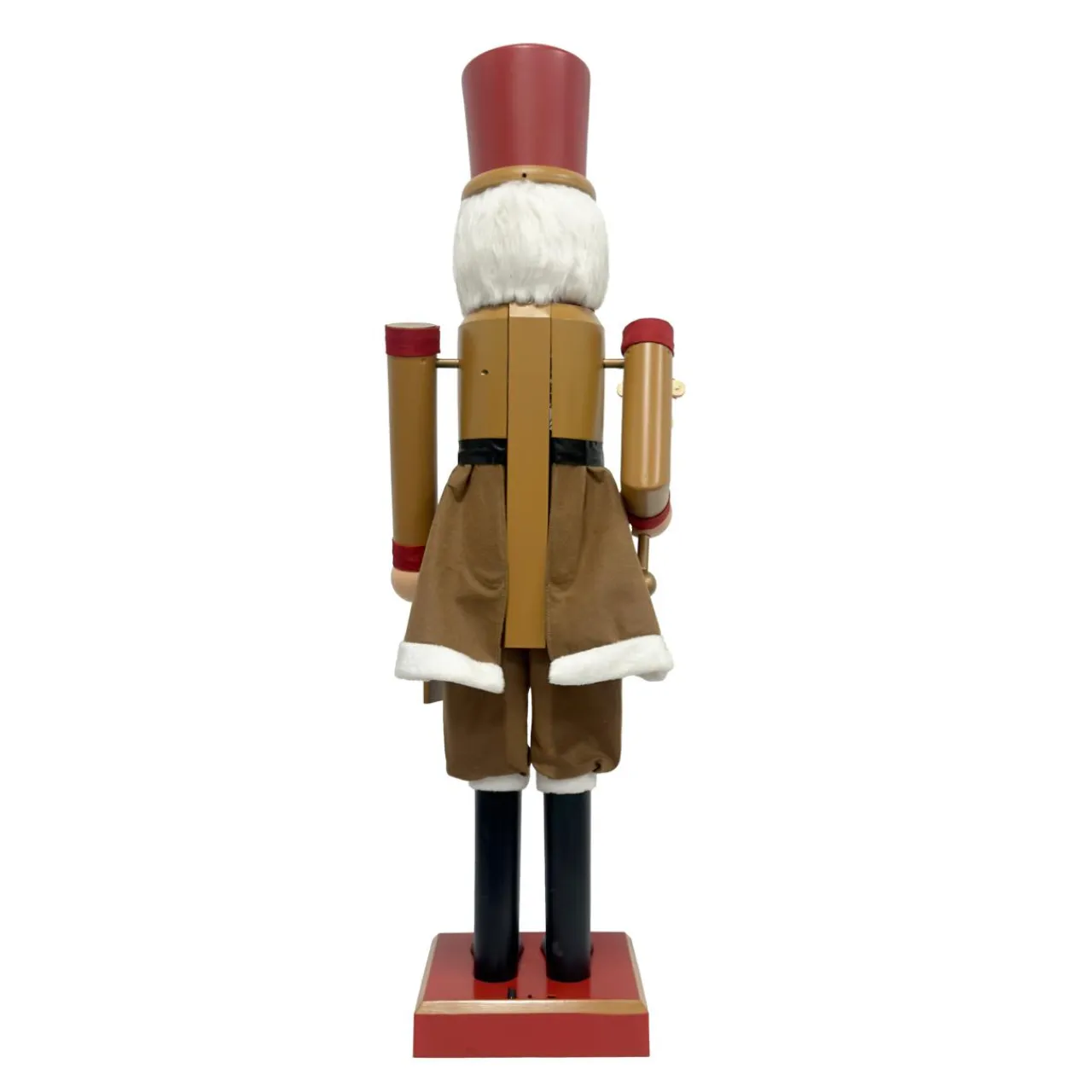 EMINZA Musicien Casse-noisette (H154 cm) musical et animé Cookie Marron