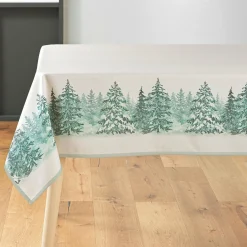 douceur d'intu017drieur Nappe de Noël rectangulaire (150 x 300 cm) Christmas Ecru Online