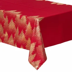 Feeric Lights & Christmas Nappe de Noël rectangulaire (140 x 360 cm) Sapin Rouge Hot