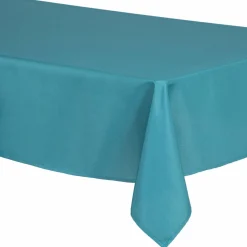 ATMOSPHERA Nappe rectangulaire anti tache (150 x 300 cm) Mina Bleu canard Clearance