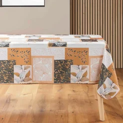 douceur d'intu017drieur Nappe rectangulaire anti tache (150 x 240 cm) Faya Multicolore New