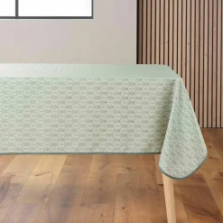 douceur d'intu017drieur Nappe rectangulaire anti tache (145 x 240 cm) Piana Vert sauge Online