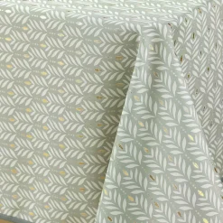 douceur d'intu017drieur Nappe rectangulaire anti tache (145 x 240 cm) Piana Vert sauge Online