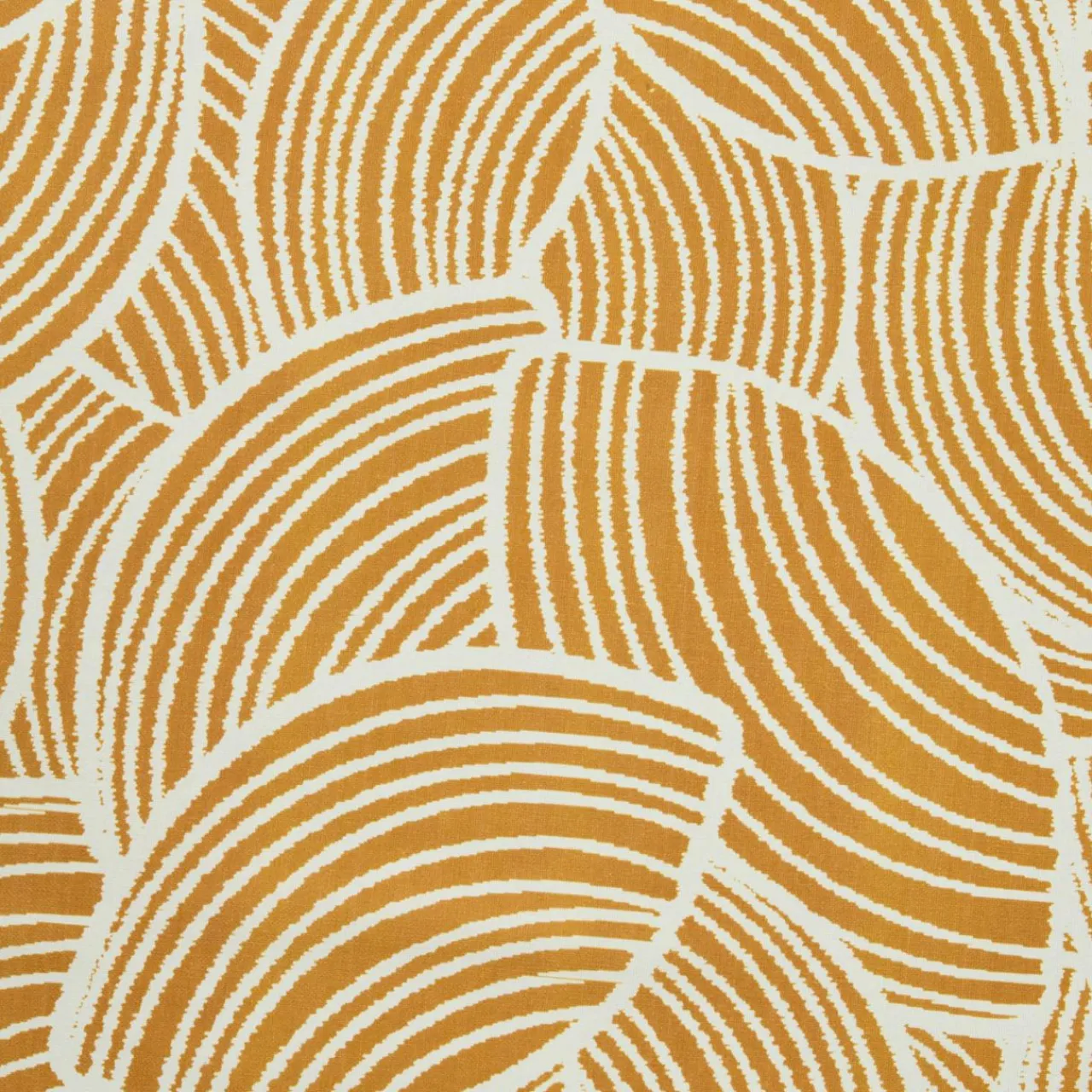 EMINZA Nappe rectangulaire coton enduit (150 x 350 cm) Sarah Jaune moutarde Best