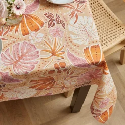 EMINZA Nappe rectangulaire coton enduit (150 x 250 cm) Tenerife Multicolore Online