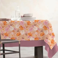 EMINZA Nappe rectangulaire coton enduit (150 x 250 cm) Tenerife Multicolore Online