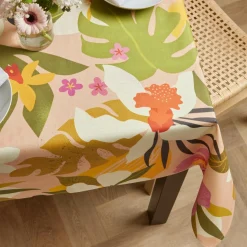 EMINZA Nappe rectangulaire coton enduit (150 x 250 cm) Rio Multicolore Online